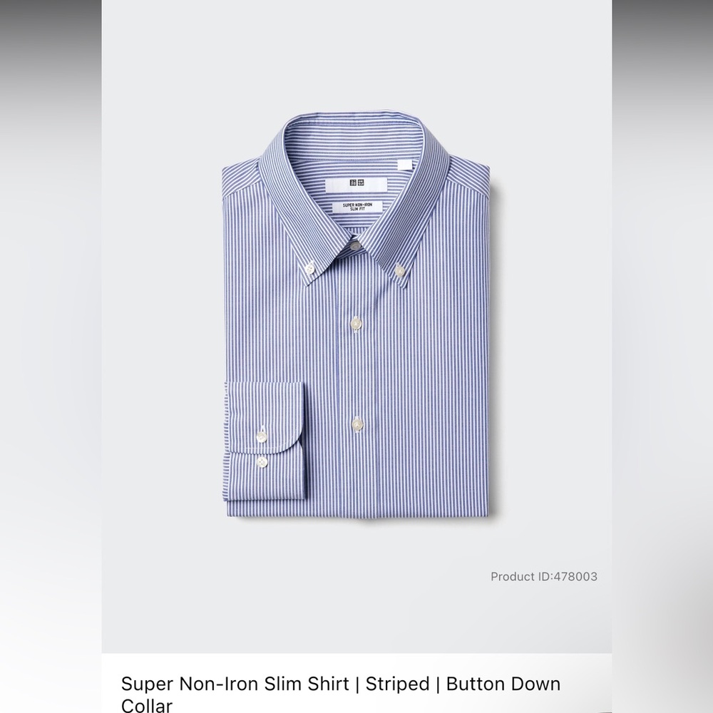 Uniqlo mens Small button up